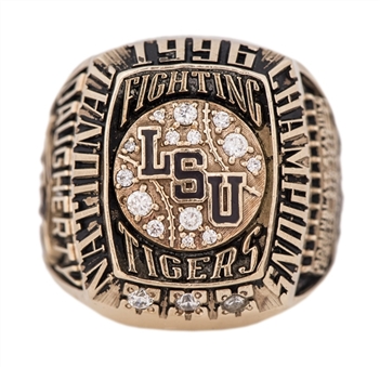 1996 LSU NCAA Baseball National Championship Ring - Daugherty